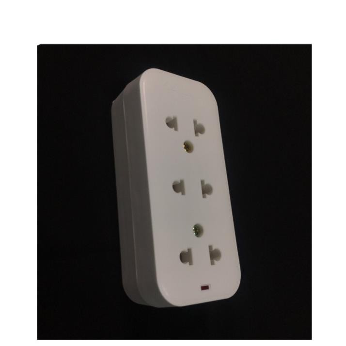 SALE- Combo 02 Ổ Cắm Điện Mini Gongniu 3 Ổ Không Kèm Dây – 10A/250/2500W – Trắng – 103 - GONGNIU. -NG