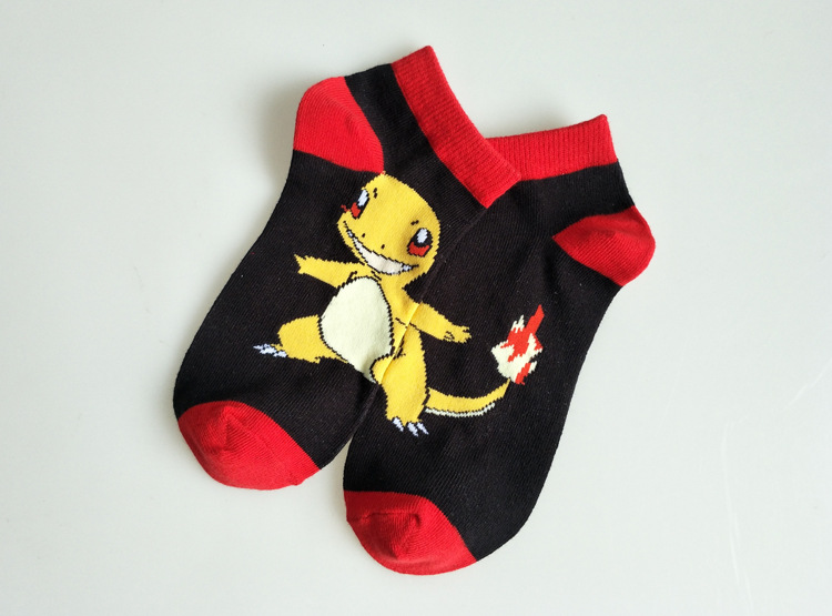 Vớ Cotton Họa Tiết Pokemon Đáng Yêu Dành Cho Nữ