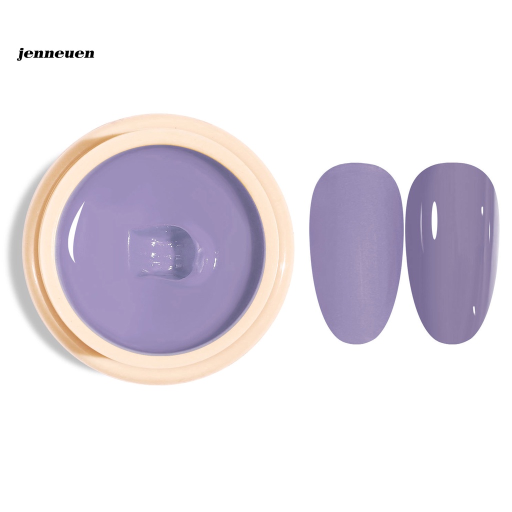 [Hàng mới về] Gel sơn móng tay màu trơn không gây kích ứng cho nữ