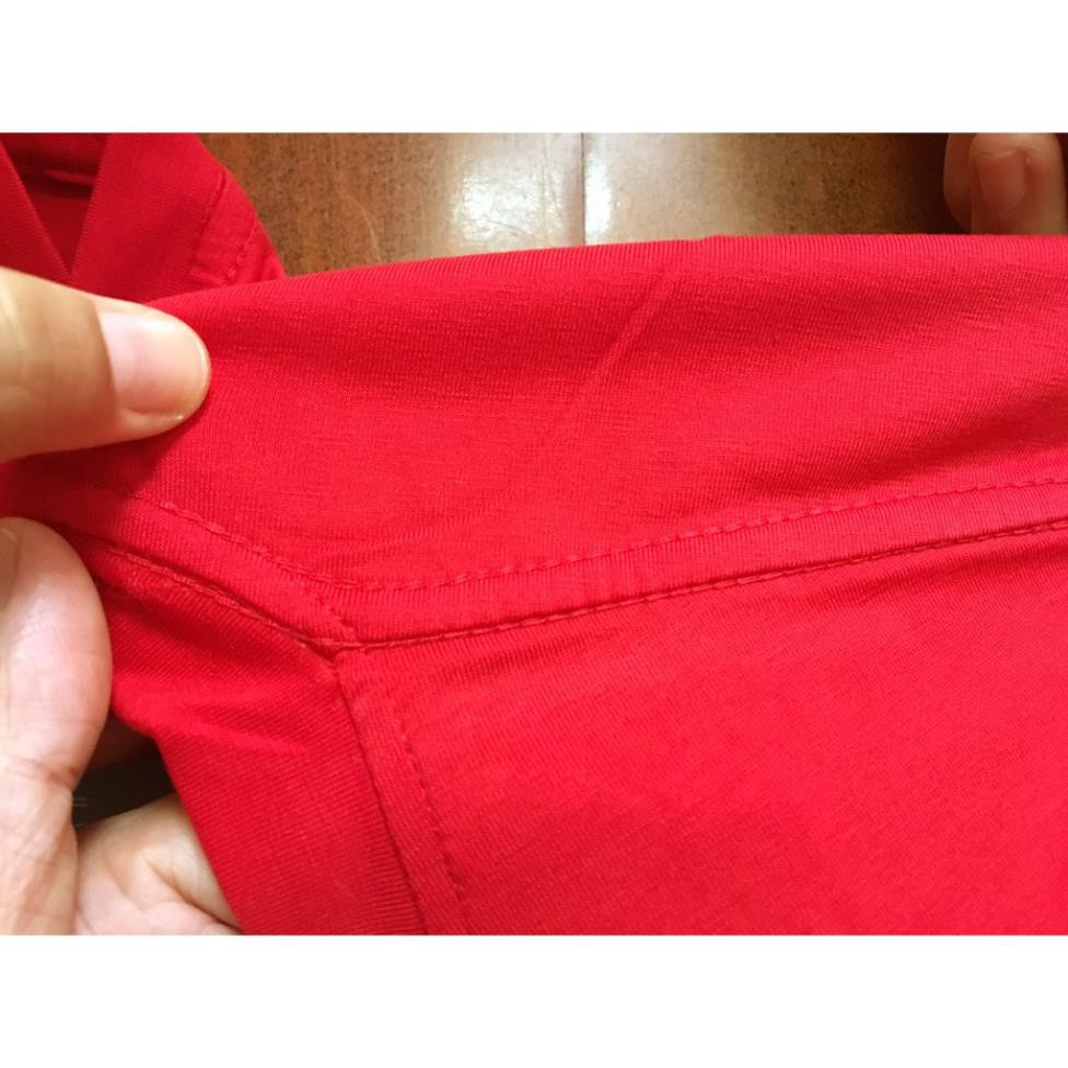 Áo Thun Brooklyn New York City ĐỎ Cao Cấp - Vải Cotton 4c Siêu Mềm Mịn (Không đúng Cotton đền tiền tặng áo)