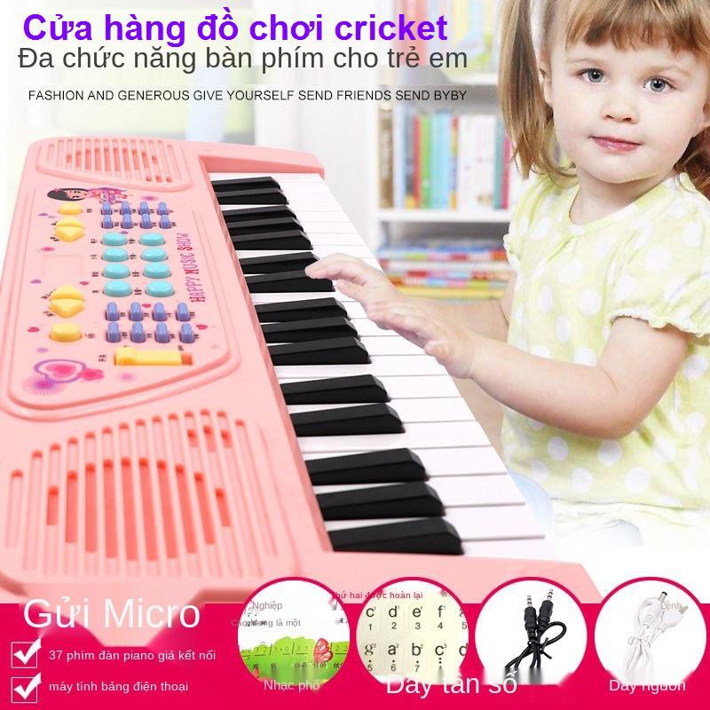 bàn phím 37 dành cho trẻ mới bắt đầu, đồ chơi em, bé gái, trường tiểu học đàn piano đa chức năng âm nhạc