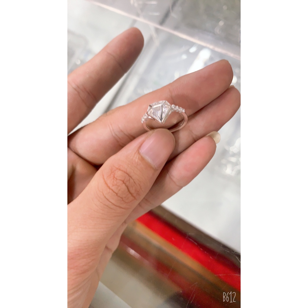 Nhẫn nữ - nhẫn nữ bạc ta k21 - phụ kiện thời trang