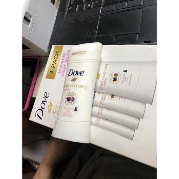 Lăn Khử Mùi Dove Advanced Care Invisible Của Mỹ 74g