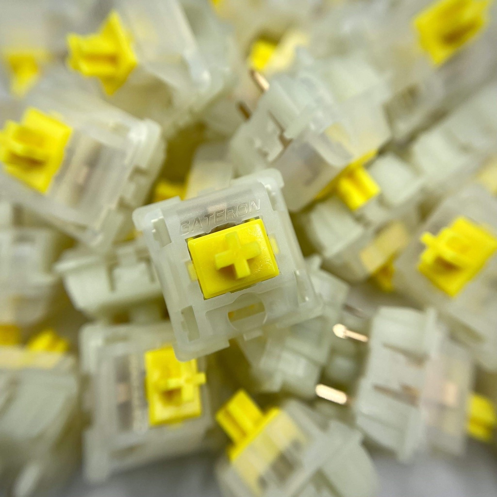 Gateron Yellow Milky Pro - Công tắc bàn phím cơ