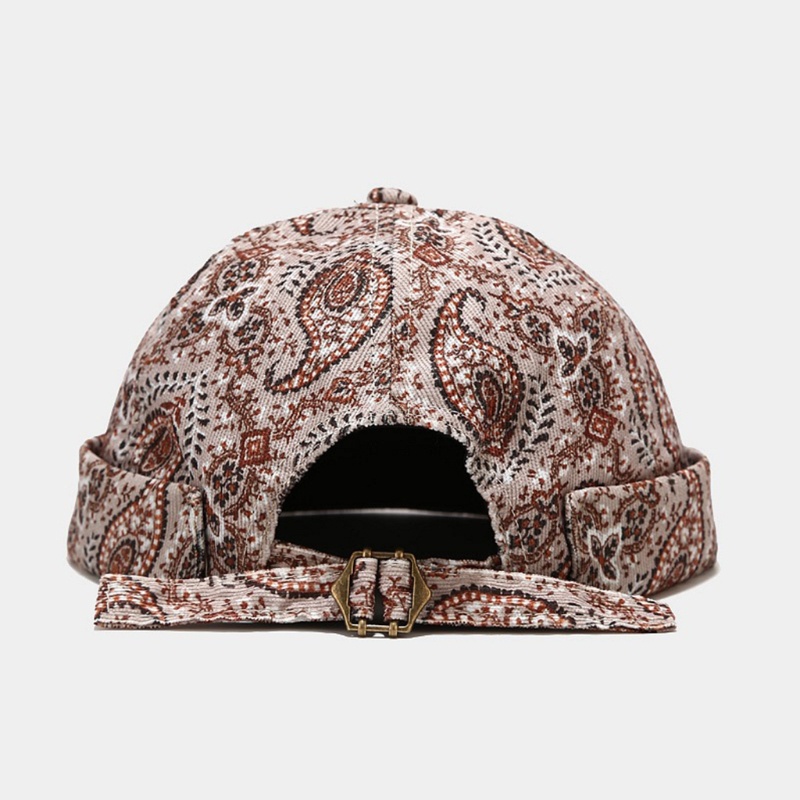 Mũ Beanie Không Vành Có Thể Điều Chỉnh Kích Cỡ Phong Cách Thời Trang Vintage Dành Cho Nam Và Nữ