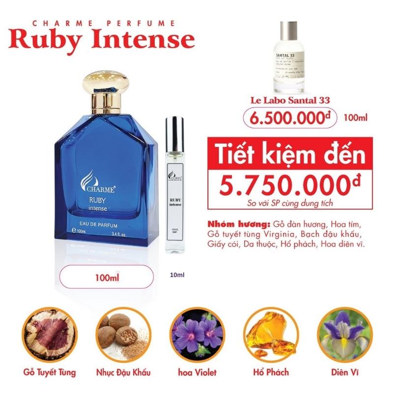 Nước hoa Charme Ruby Intense 10ml