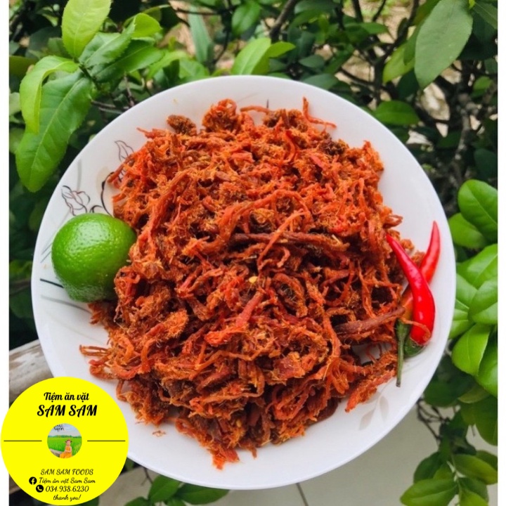 Khô bò túi zip 100g siêu ngon Tiệm Ăn Vặt Sam Sam | BigBuy360 - bigbuy360.vn