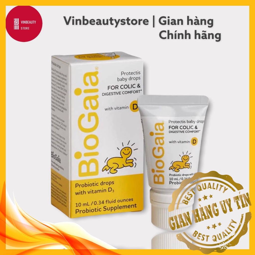 🌟(Chính Hãng) Men vi sinh BioGaia Protectis Pháp cho bé