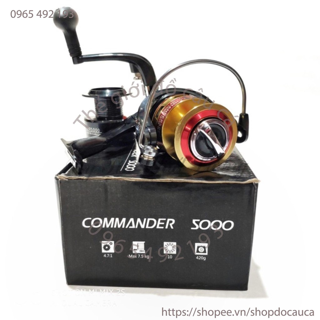 Máy câu COMMANDER 5000 ( rẻ vô địch )