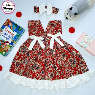 Váy thổ cẩm cánh tiên size 4 - 22kg Iris Shopp
