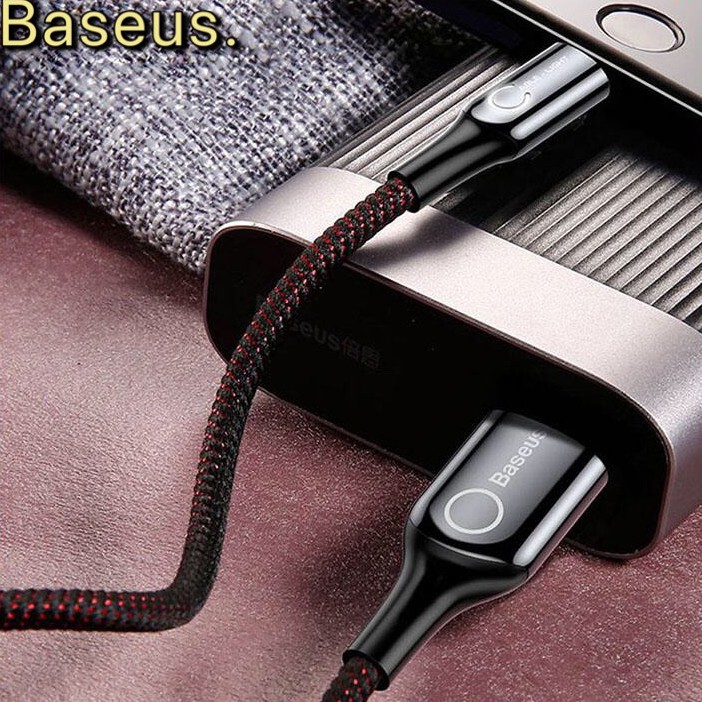 Dây sạc tự ngắt iPhone 6/ 7/ 8/ iPhone X/ iPad  chính hãng Baseus