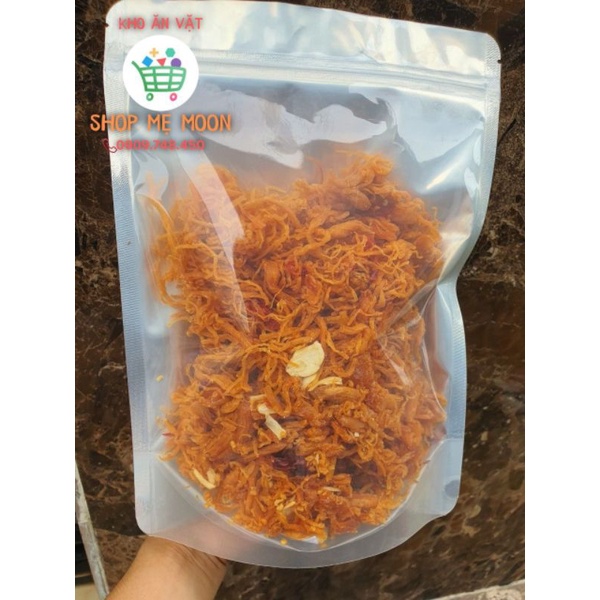 500GR KHÔ GÀ BƠ TỎI SIÊU NGON - TÚI ZIP 500gr | BigBuy360 - bigbuy360.vn