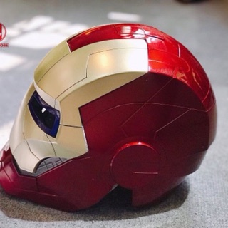 Mặt nạ đầu ironman sáng đèn