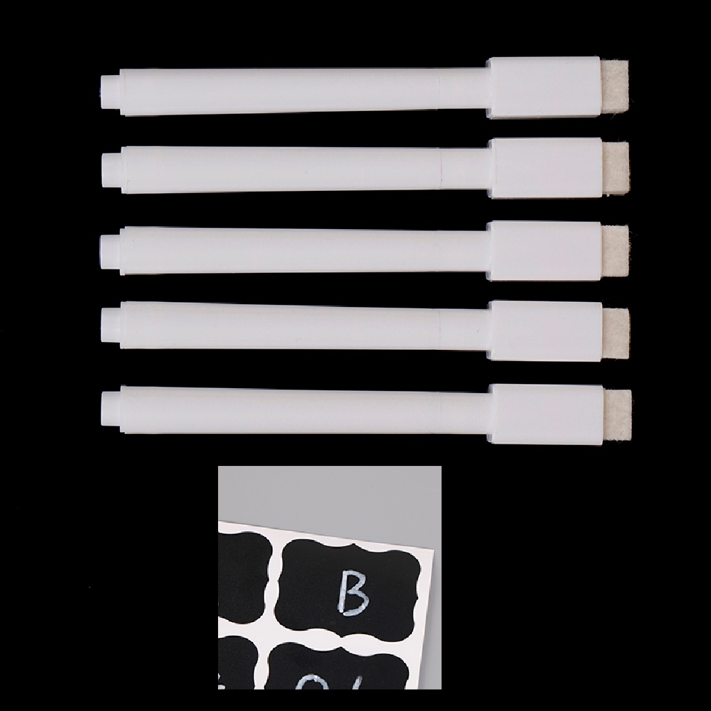 Bộ 5 Bút Lông Viết Bảng / Bút Lông Viết Phấn Có Thể Xóa Được