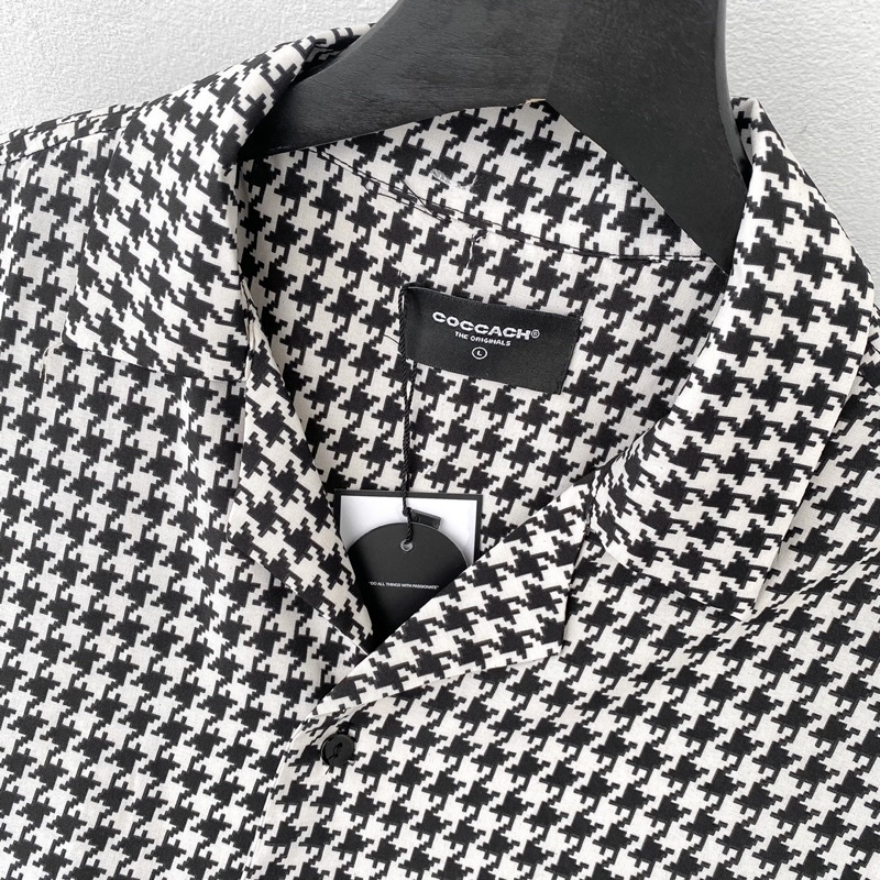 Áo sơ mi hoạ tiết unisex form rộng CCS126 by COCCACH