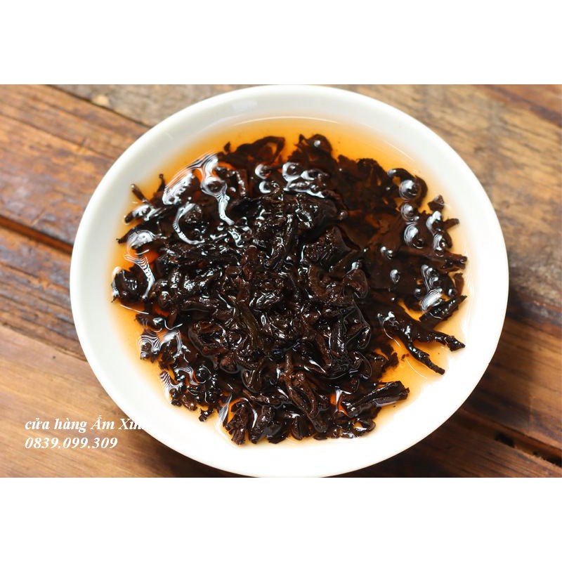 Bánh trà phổ nhĩ chín Vân Nam (Bánh 357 gram, năm 2018)