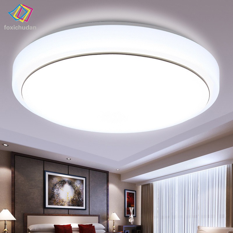 Đèn trần bóng LED ánh sáng trăng chất liệu Acrylic phong cách hiện đại