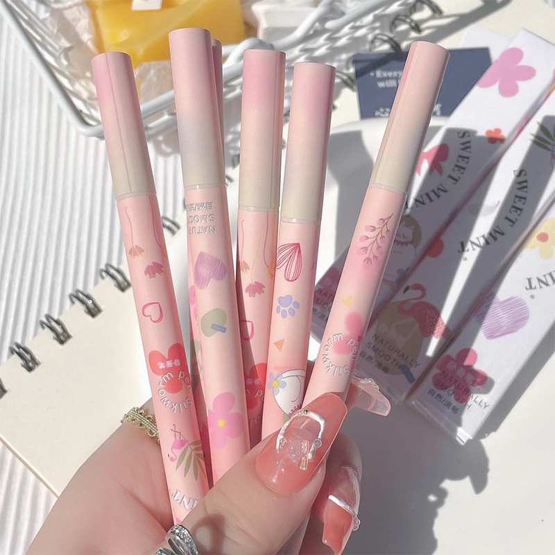 Bút Kẻ Mắt 6 Màu Tùy Chọn Lâu Trôi Chống Thấm Nước Không Nhòe Nhanh Khô Đa Năng