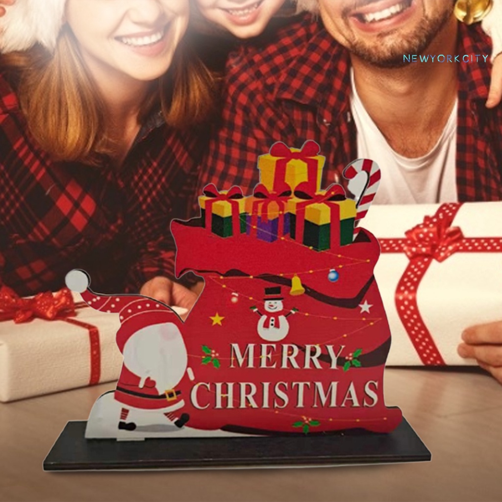 Ny-bộ Móc Treo Đồ Bản Rộng Tiện Lợi Phong Cách Giáng Sinh Tinh Tế Kèm Dây Buộc Cho Nhà Ở