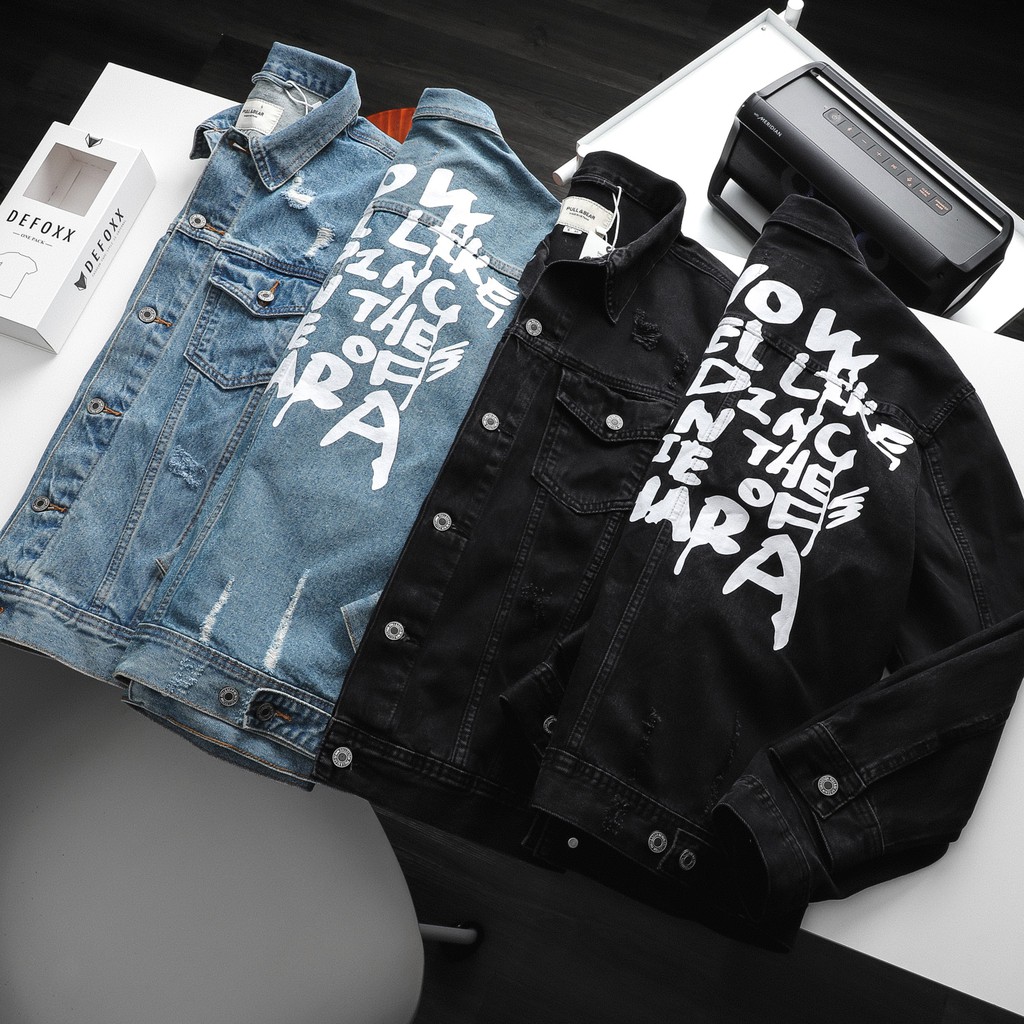 ÁO KHOÁC JEAN PULL & BEAR CAO CẤP VNXK