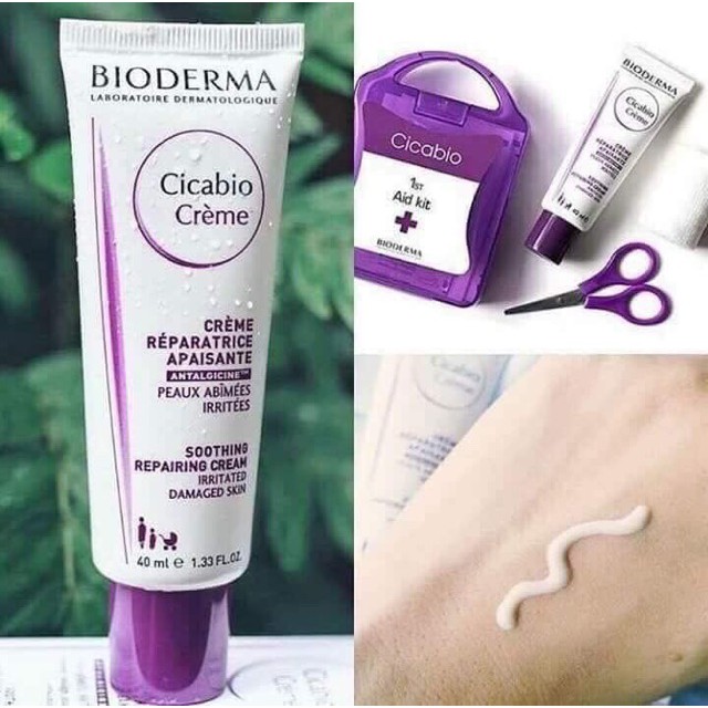 Bioderma - Kem Dưỡng Bioderma Hỗ Trợ Phục Hồi Và Làm Dịu Da Cicabio Creme