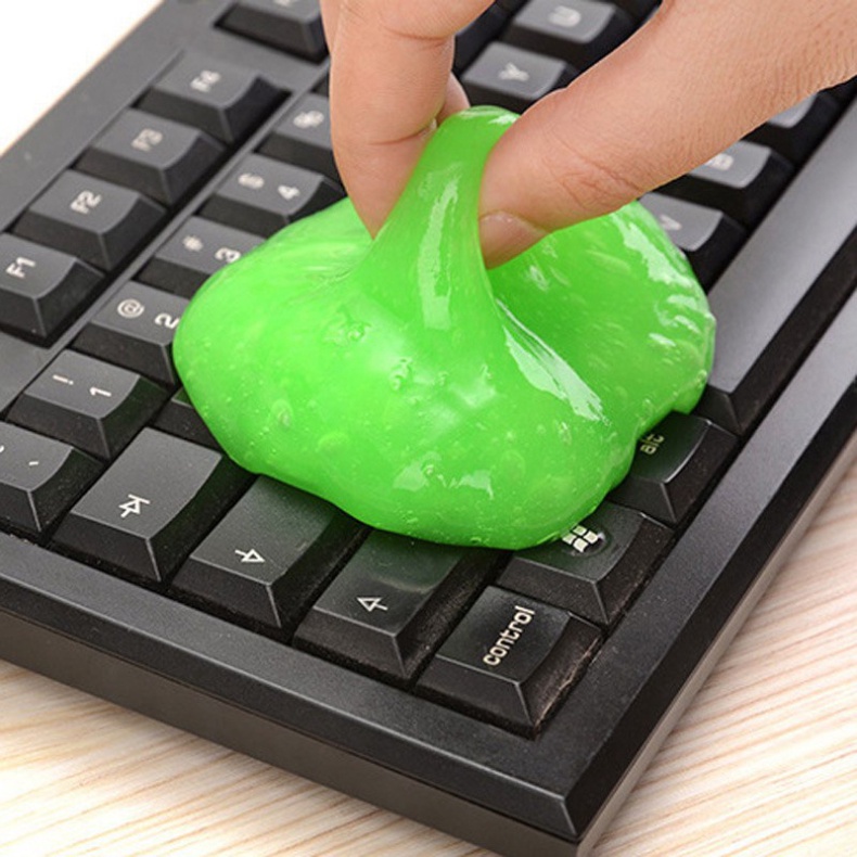Gel vệ sinh bàn phím - slime vệ sinh bàn phím - gel vệ sinh lap top, oto - silicon hút bụi NAVI