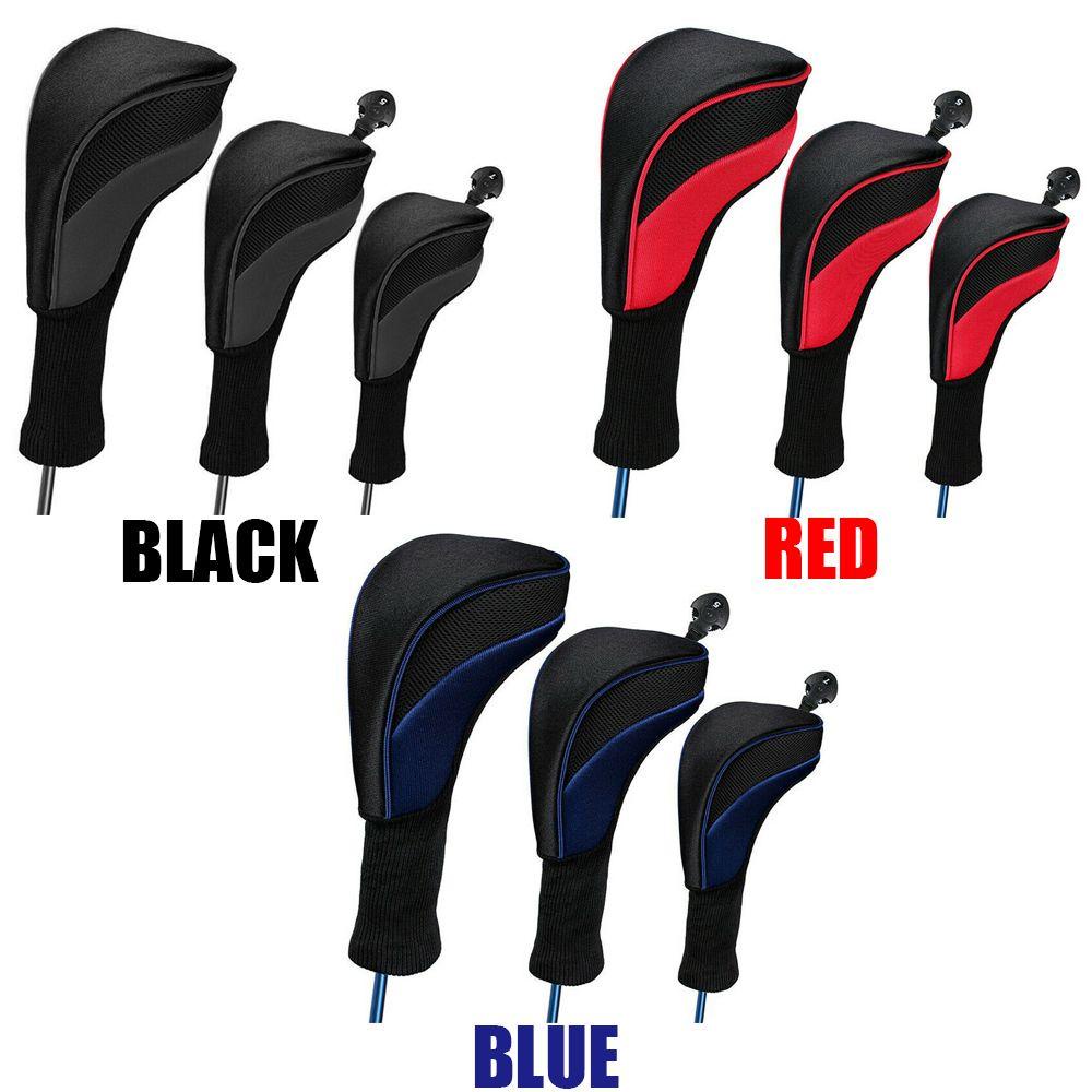 3 Vỏ Bọc Bảo Vệ Đầu Gậy Đánh Golf Chuyên Dụng