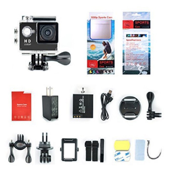 Máy Ảnh,Máy Quay Phim,Camera Hành Trình Thể Thao Sport A9 Full HD 1080P | BigBuy360 - bigbuy360.vn