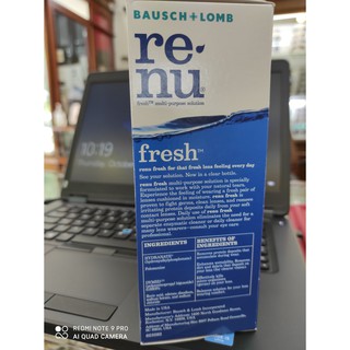 Dung dịch ngâm và bảo quản kính áp tròng Renu 120/355ml Date Mới