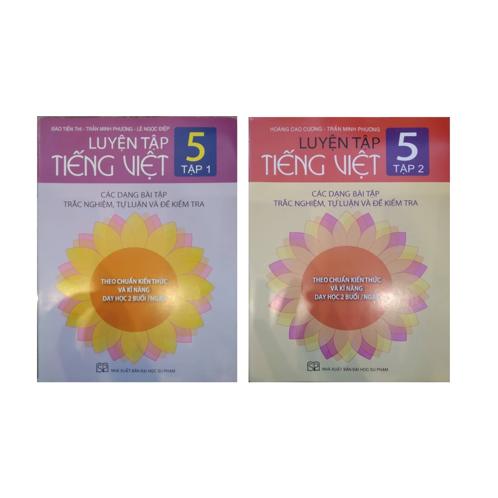 Sách - Combo Luyện tập Tiếng Việt 5 (Tập 1+ Tập 2)