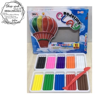 Đất nặn 10 màu WinQ [dat set 10 mau]