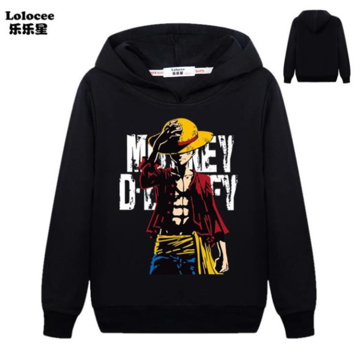 ONE PIECE Áo Hoodies  Thời Trang 3d danh cho nam áo cực chất, tặng kèm bịt mặt