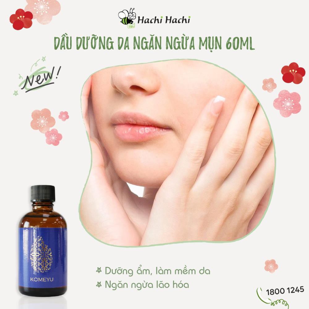 DẦU DƯỠNG DA NGĂN NGỪA MỤN KURAMOTOBIJIN 60ML (CHIẾT XUẤT 100% TỪ GẠO) - Hachi Hachi Japan Shop