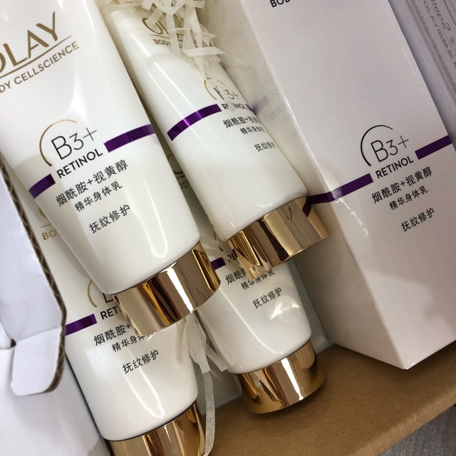 Set dưỡng thể Ol@y Retinol 490ml