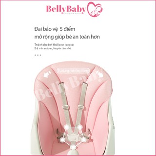 Ghế Ăn Dặm Belly Baby, Full Phụ Kiện Dành Cho Bé (Model BB102 Và BB105)