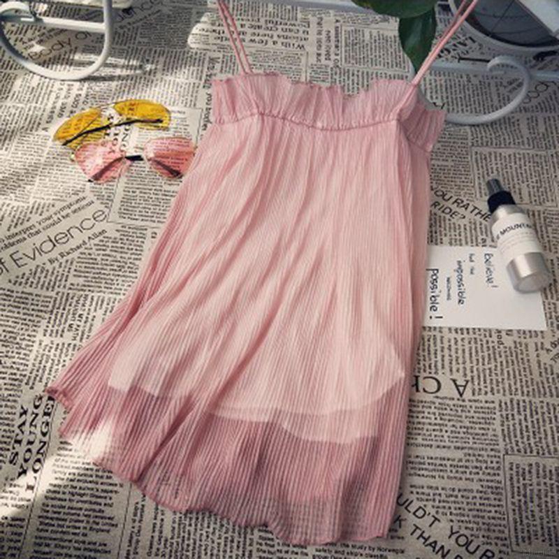 Áo dây không tay phong cách retro thời trang cho nữ