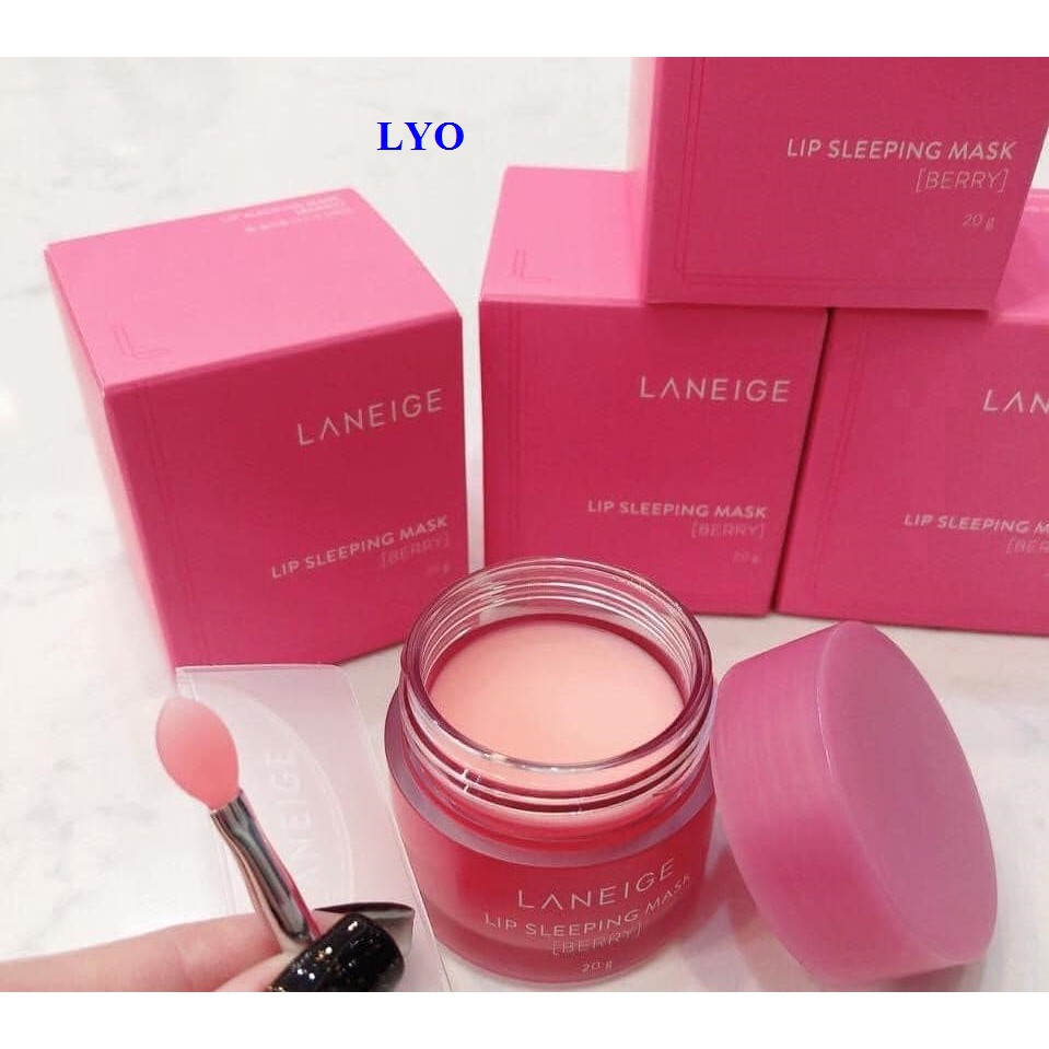 MẶT NẠ Ủ DƯỠNG MÔI LANEIGE LIP SLEEPING MASK  MINI 3g &amp; 20g