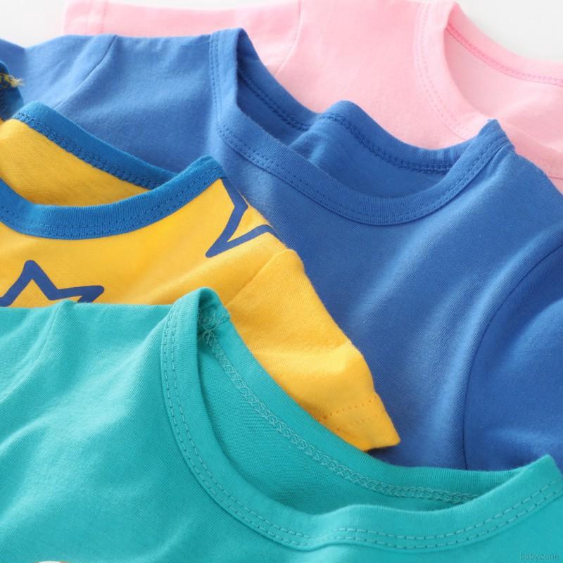 Áo thun tay ngắn hình hoạt hình dễ thương cho bé trai