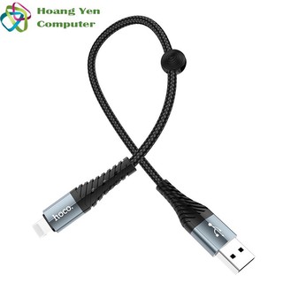 Cáp Sạc Lightning Hoco X38 Cho IPhone IPad Dài 25CM Dây Dù - BH 12 Tháng 1 đổi 1 (MÀU SẮC NGẪU NHIÊN)  - chuyensiphukien