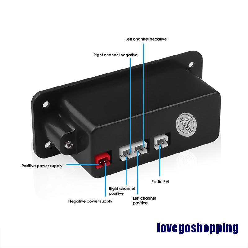 Bảng Mạch Giải Mã Loa Bluetooth 5.0 Mp3 2x3w Dành Cho Xe Hơi