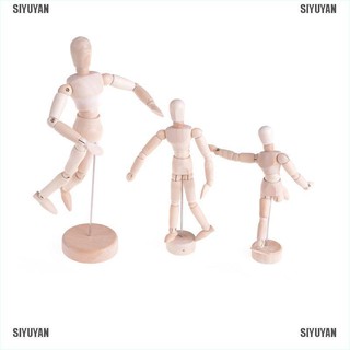 Mô hình người nộm bằng gỗ để phát thảo nghệ thuật dành cho nam và nữ