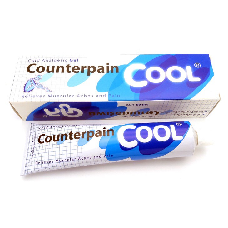 Dầu xoa bóp Counterpain Thái Lan NÓNG & LẠNH 60g & 120g