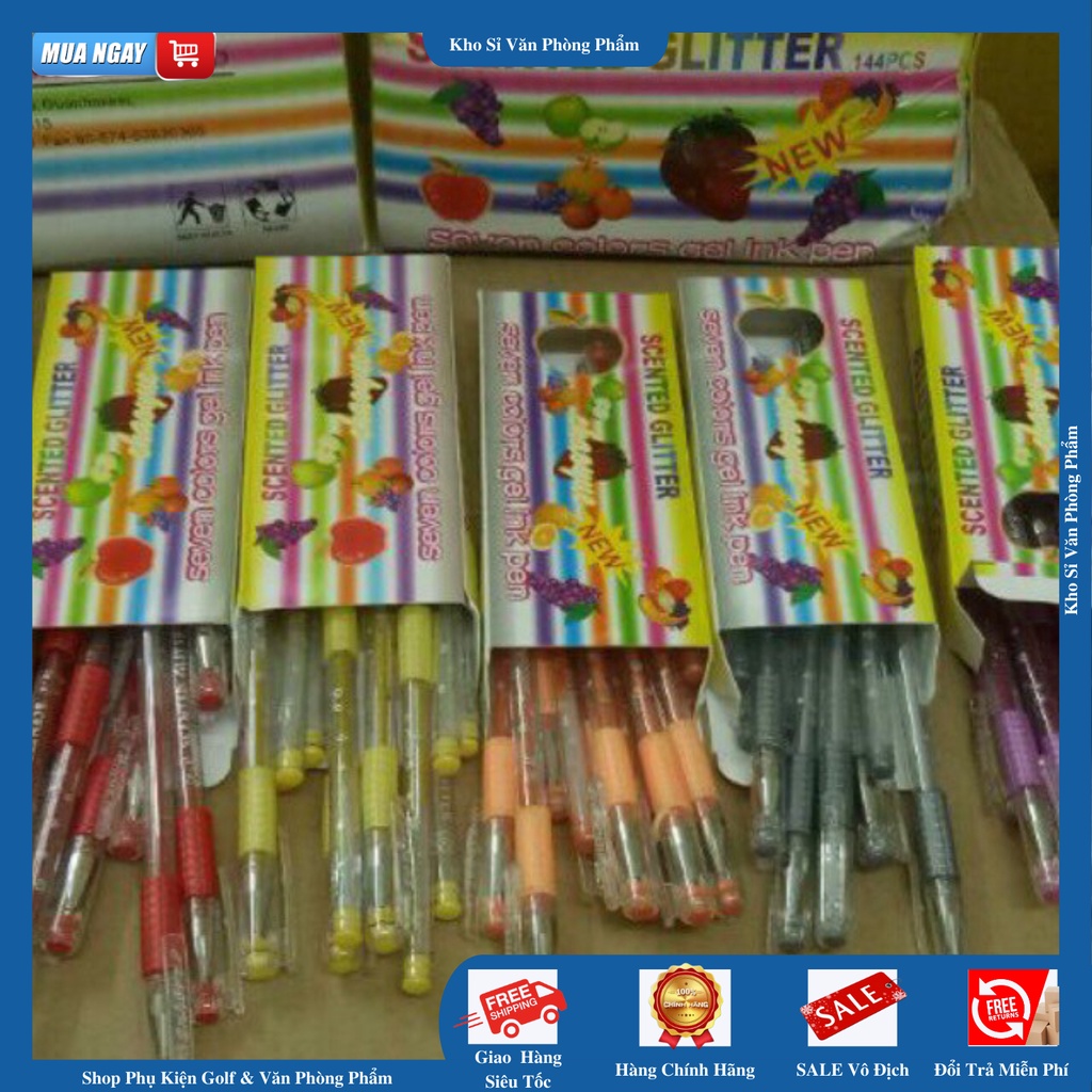 Bút nhũ/bút kim tuyến hoa quả