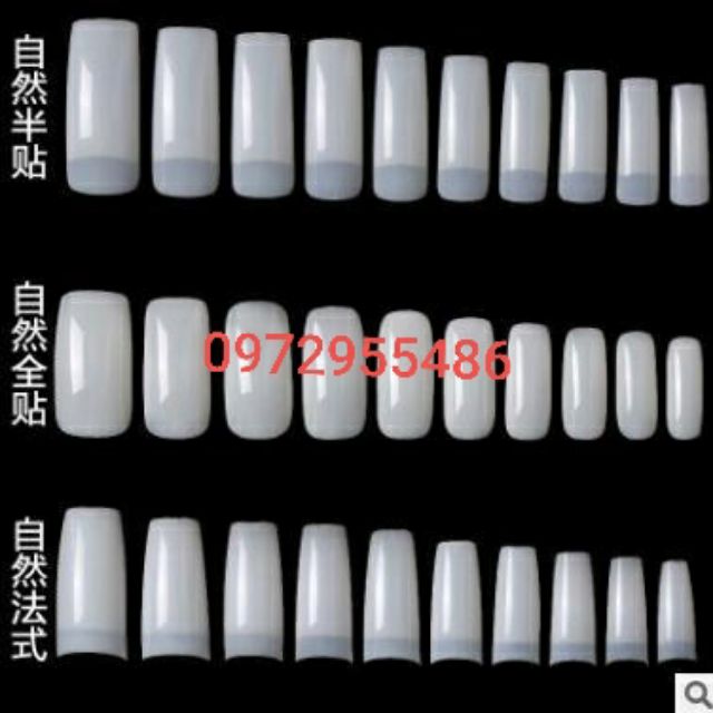 Móng giả dán và nối làm nail