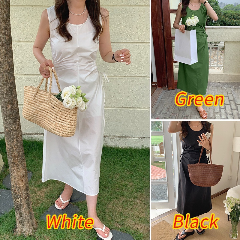 Zanzea Đầm không tay Kiểu Dáng Thanh Lịch Quyến Rũ