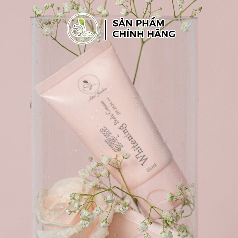 Kem dưỡng toàn thân MINI GARDEN Whitening Body Cream SPF 25 PA ++ 35ML dưỡng làn da sáng PV1013