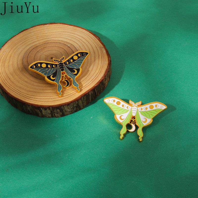 Ghim Cài Áo Hình Bướm Hoạt Hình Nhiều Màu Sắc Bằng Kim Loại