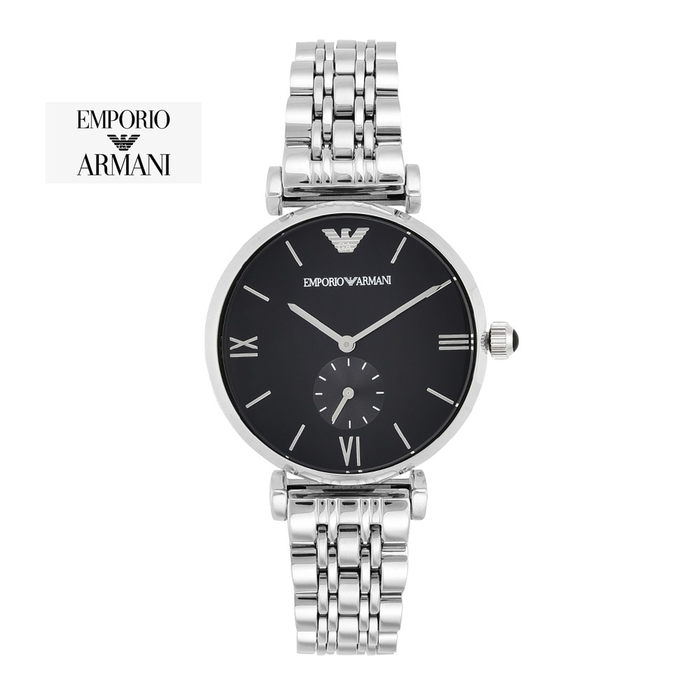 [Mã LT150 giảm 150k đơn 699k] Đồng hồ Unisex Emprorio Armani dây kim loại AR1676