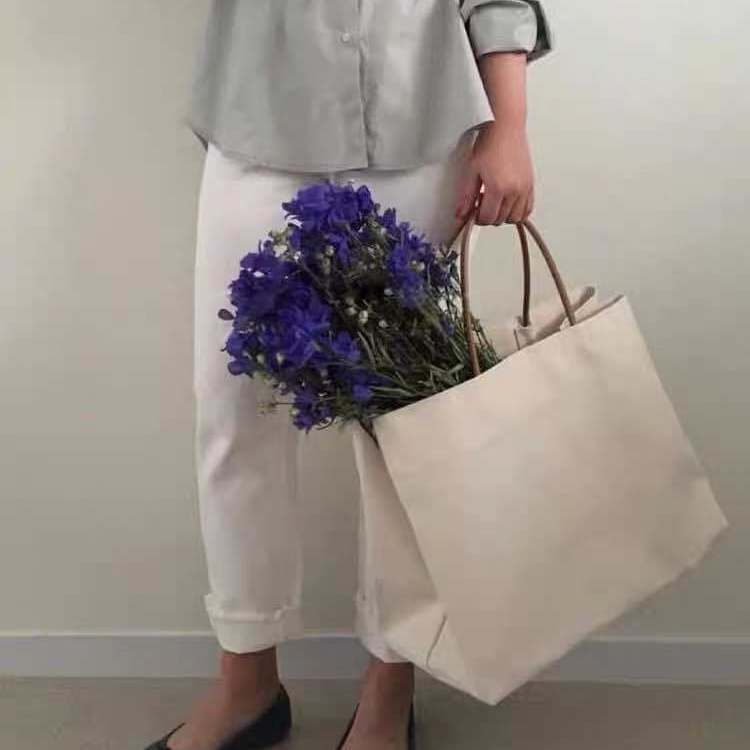 Túi Xách Đeo Vai Vải Canvas Sức Chứa Lớn Phong Cách Mới 2020 Thời Trang Cao Cấp Cho Nữ