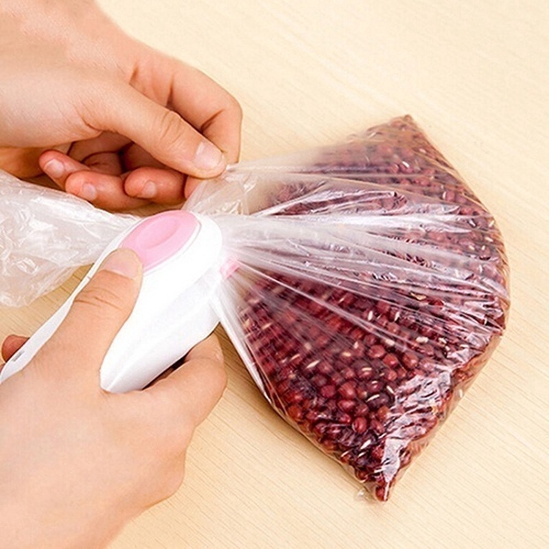 Shipped By Random ColorMini Household Snacks Plastic Bag Heating Sealer Food Saver Storage 6 Colors